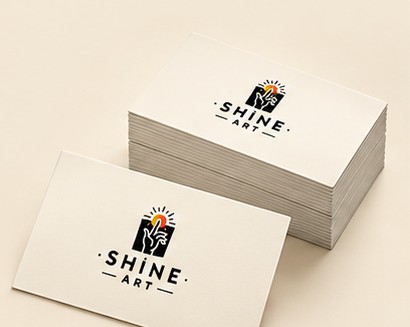 کارت ویزیت — چاپ حرفه‌ای Shine Art
